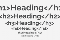 headings